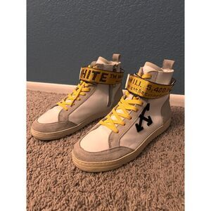 Off-White Industrial Belt High-Top Men's Sneakers Size 41